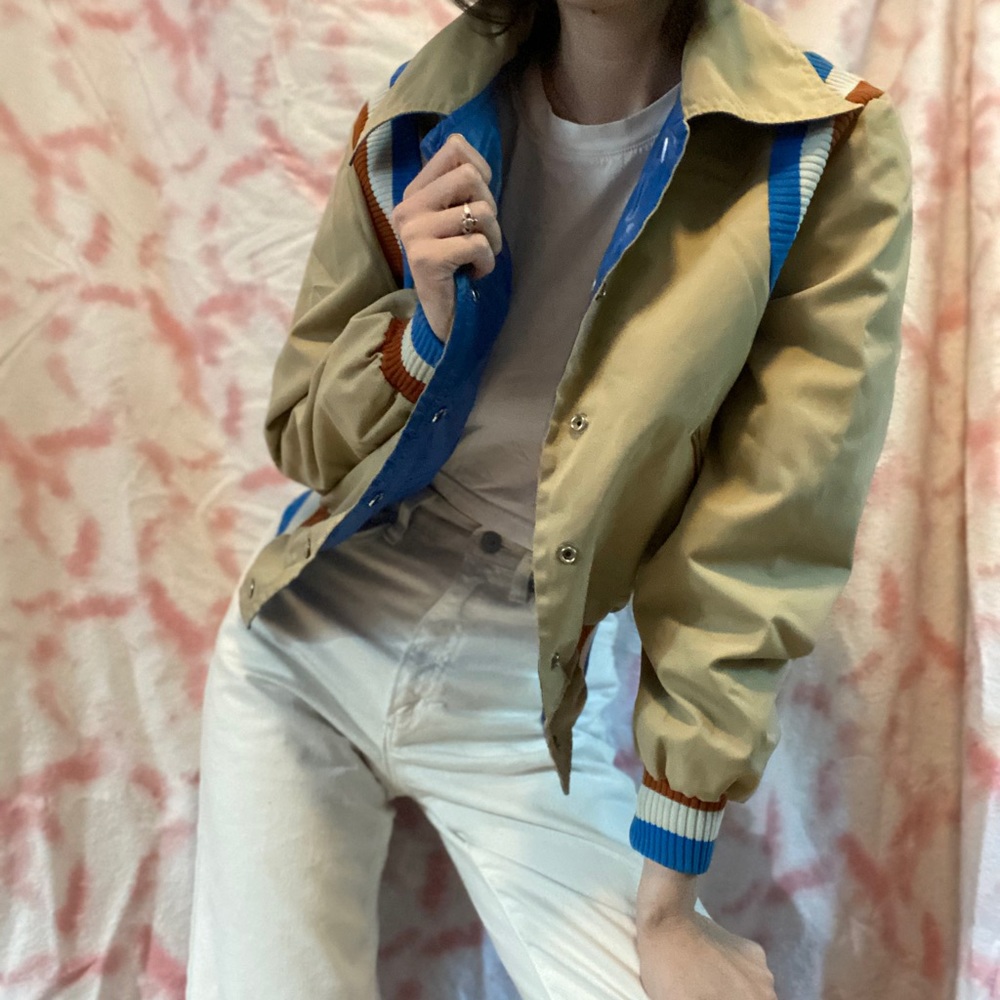 Vintage Reversible Bomber Jacket
